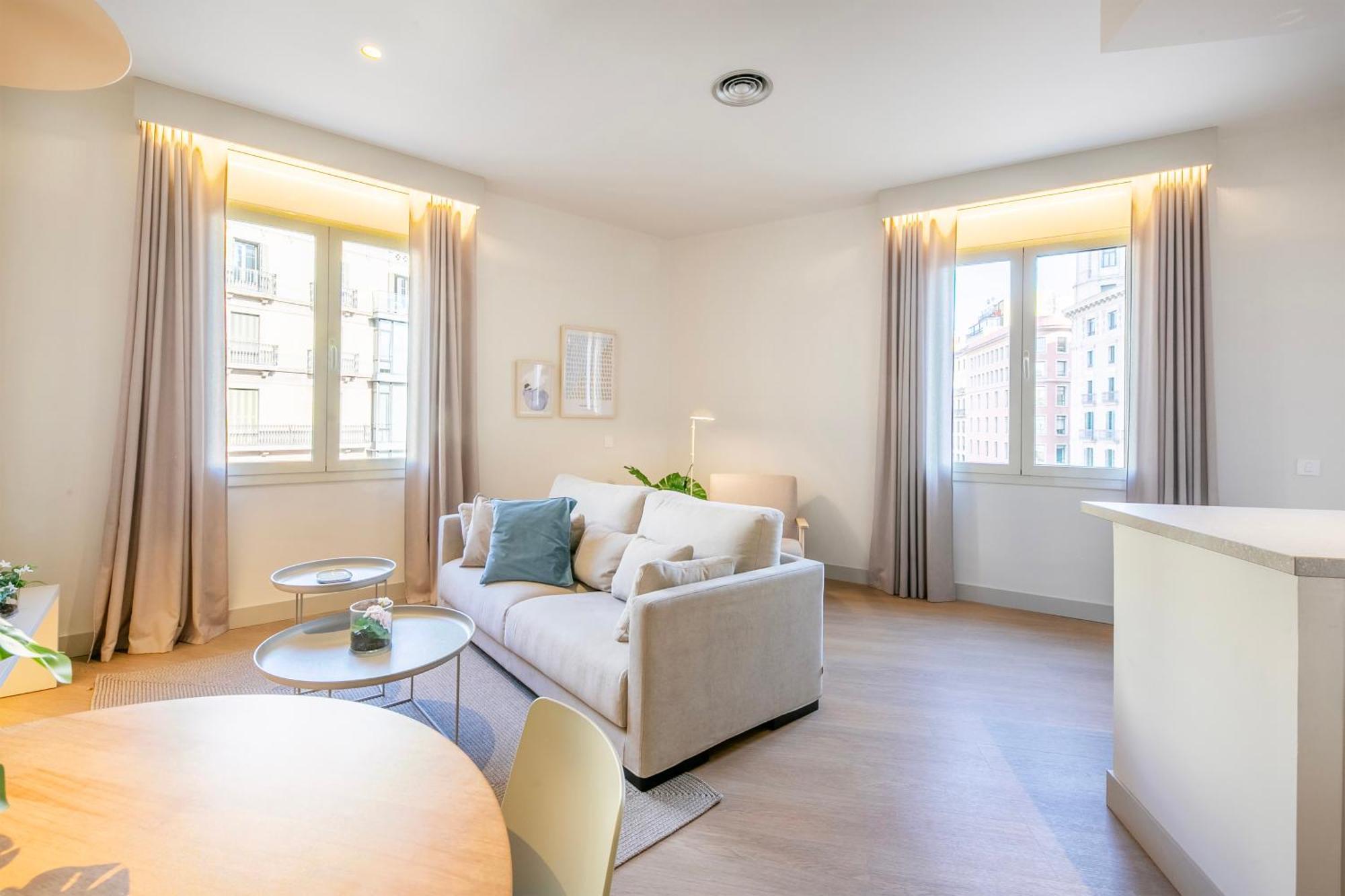 Fisa Rentals Ramblas Apartments Barcelona Bagian luar foto