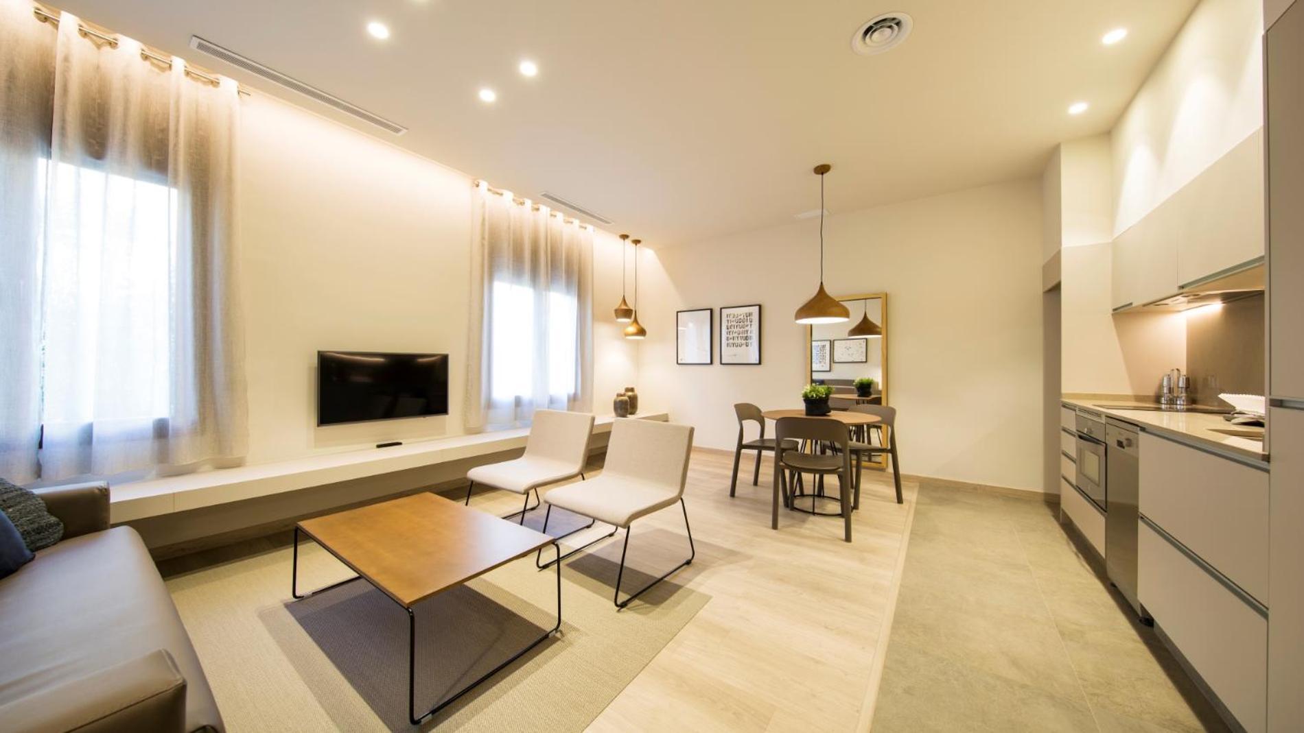 Fisa Rentals Ramblas Apartments Barcelona Bagian luar foto